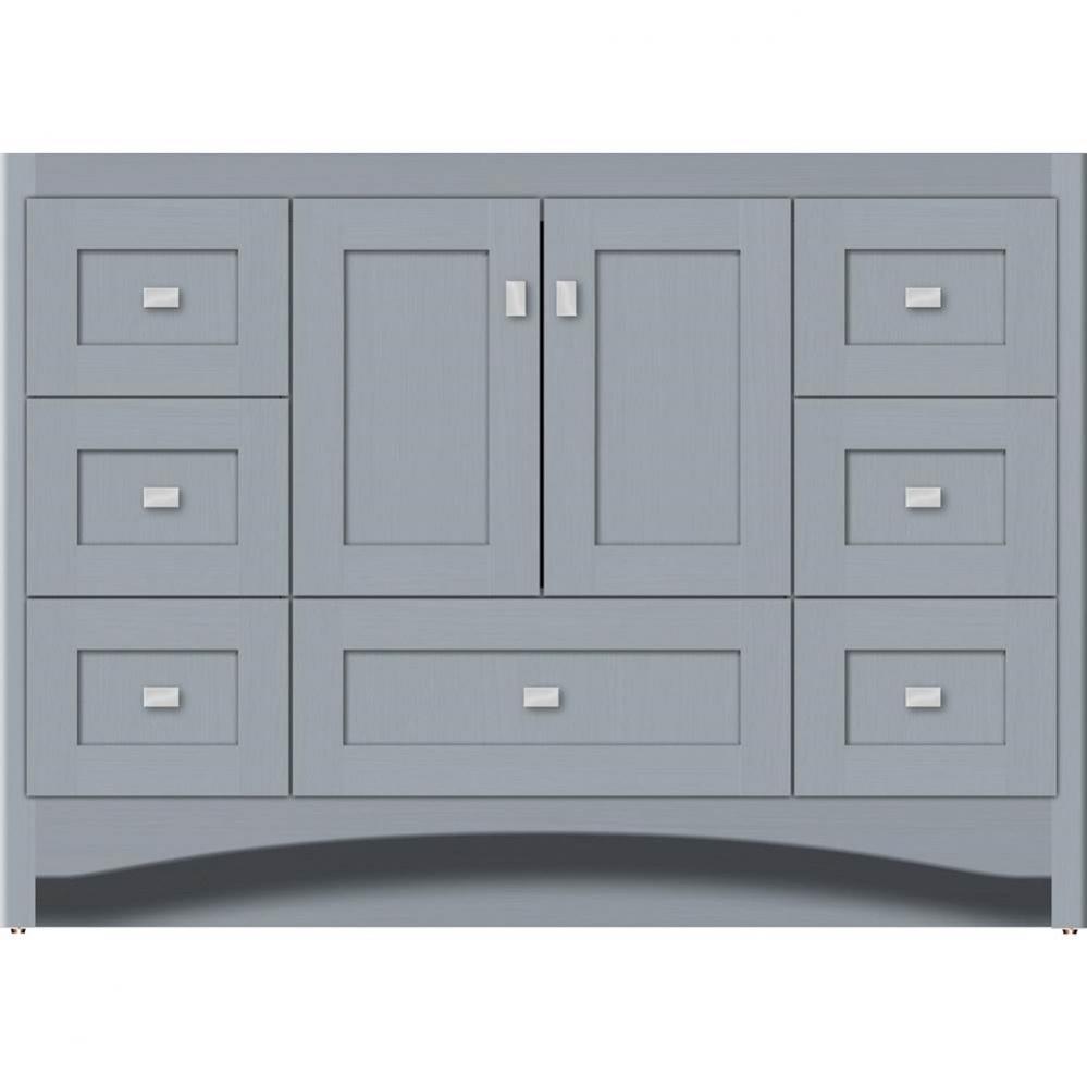 48 X 18 X 34.5 Ravenna Vanity Shaker Silver Oak Sb