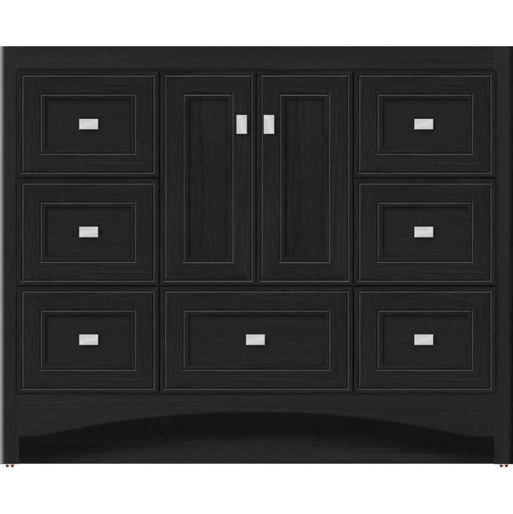 42 X 21 X 34.5 Ravenna Vanity Deco Miter Midnight Oak Sb