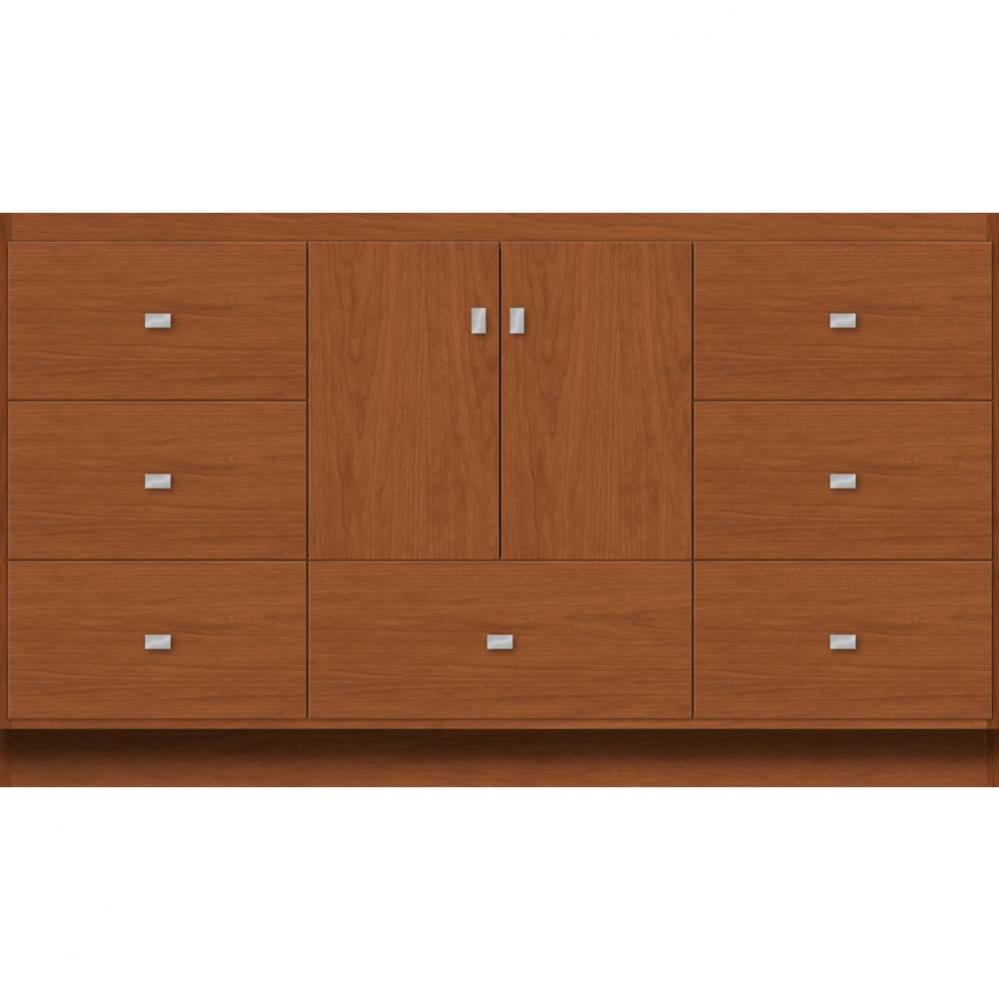 60 X 21 X 34.5 Montlake Vanity Slab Cinn Cherry Sb
