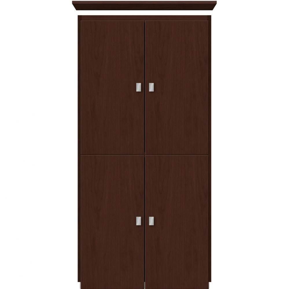 24 X 21 X 48 Montlake Linen Upper Slab Choc Cherry