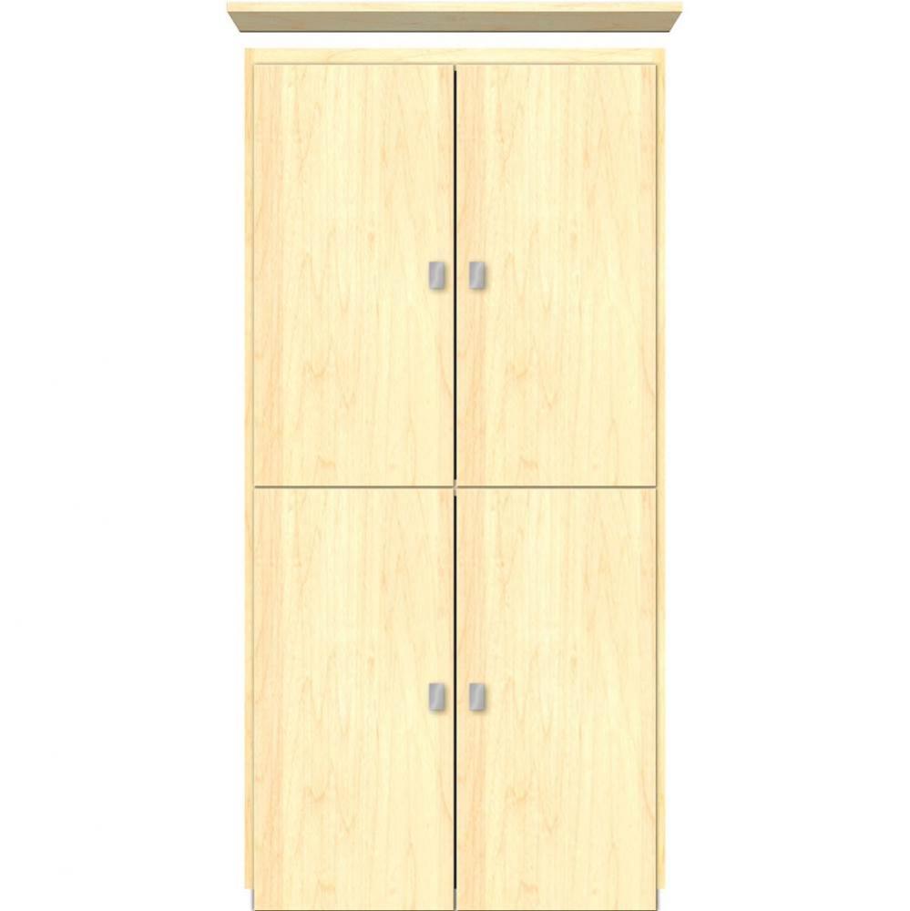 24 X 18 X 48 Montlake Linen Upper Slab Nat Maple
