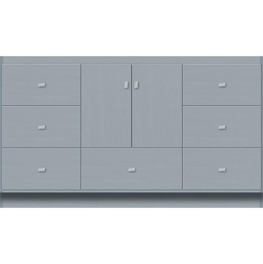 60 X 21 X 34.5 Montlake Vanity Slab Silver Oak Sb