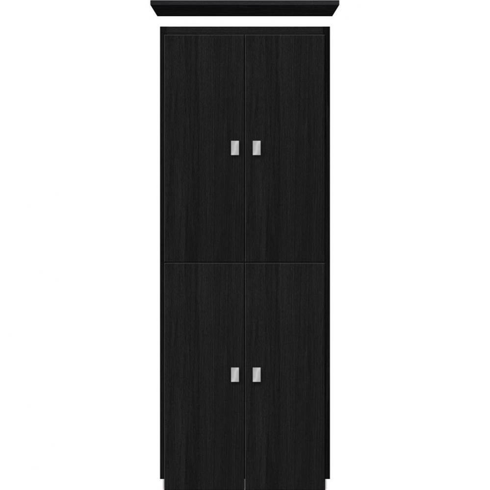 18 X 21 X 48 Montlake Linen Upper Slab Midnight Oak