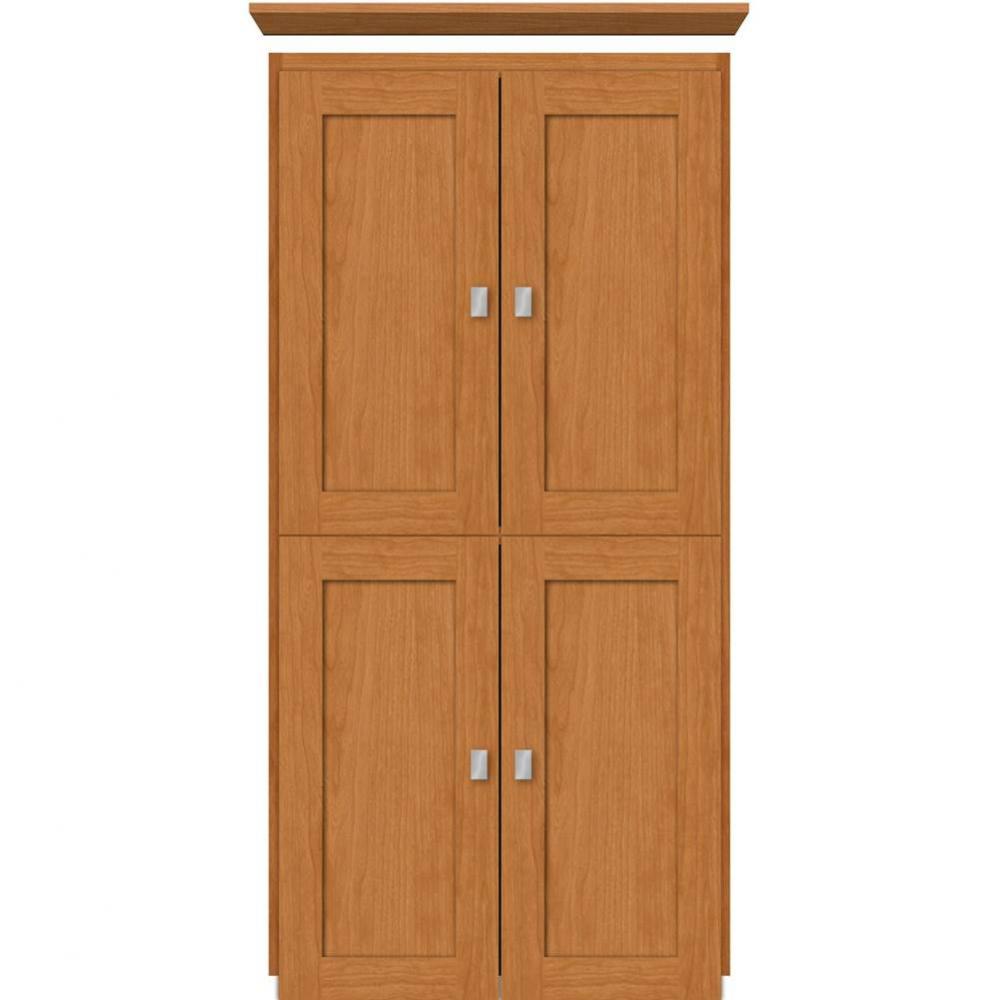 24 X 21 X 48 Montlake Linen Upper Shaker Nat Cherry