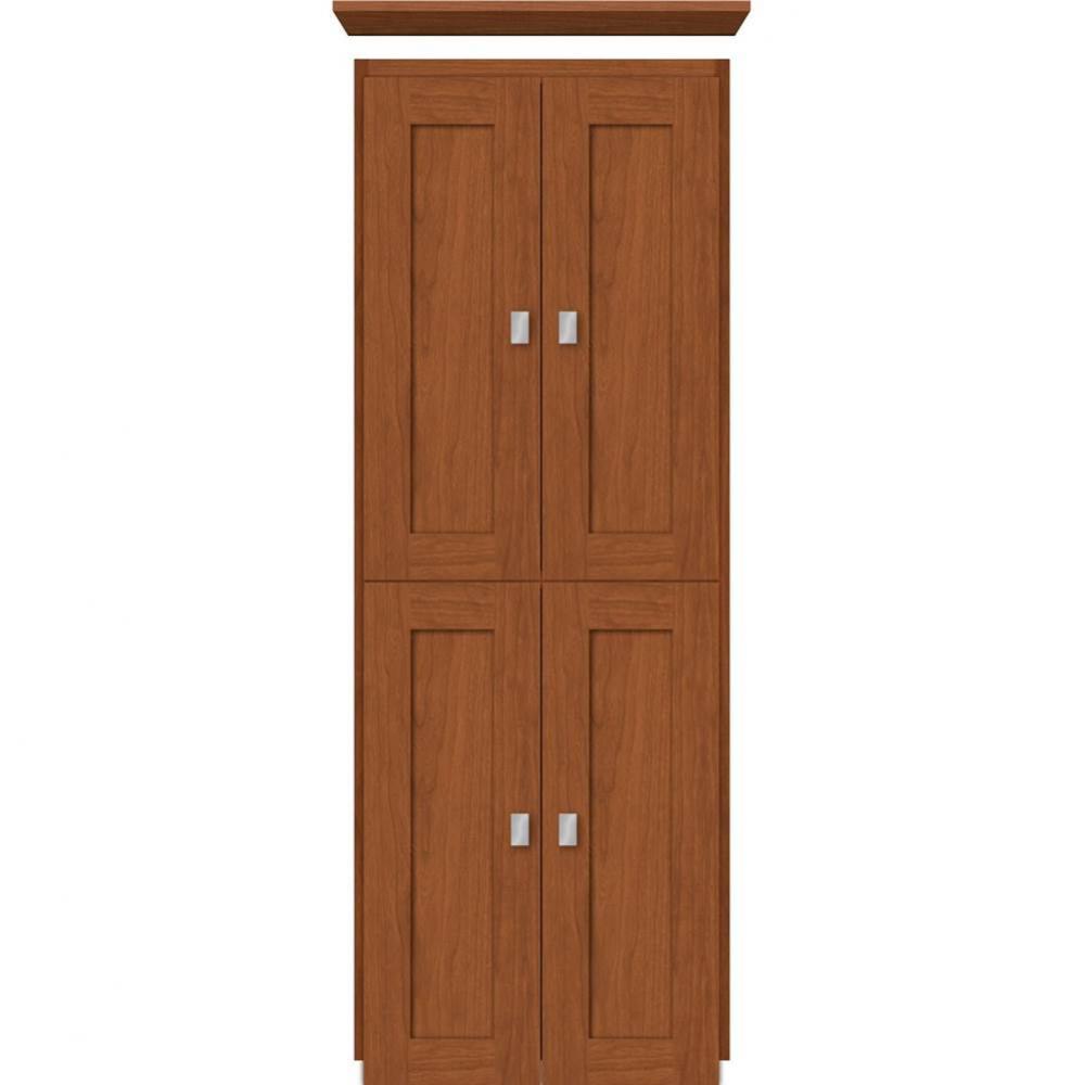 18 X 21 X 48 Montlake Linen Upper Shaker Cinn Cherry