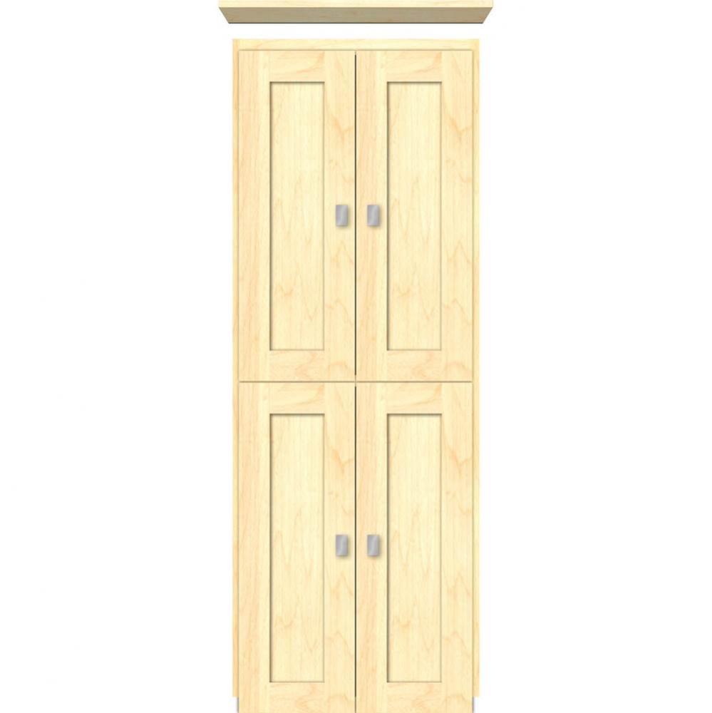 18 X 18 X 48 Montlake Linen Upper Shaker Nat Maple