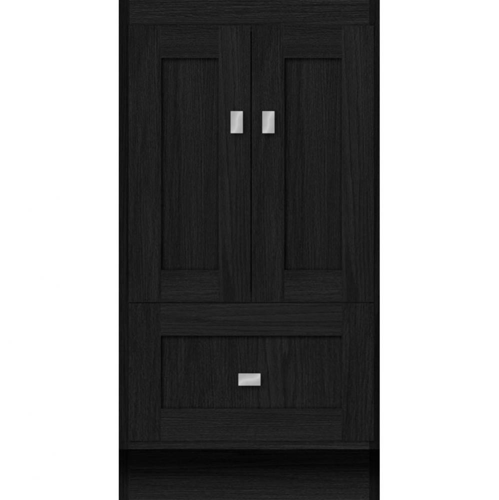 18 X 21 X 34.5 Montlake Vanity Shaker Midnight Oak Std