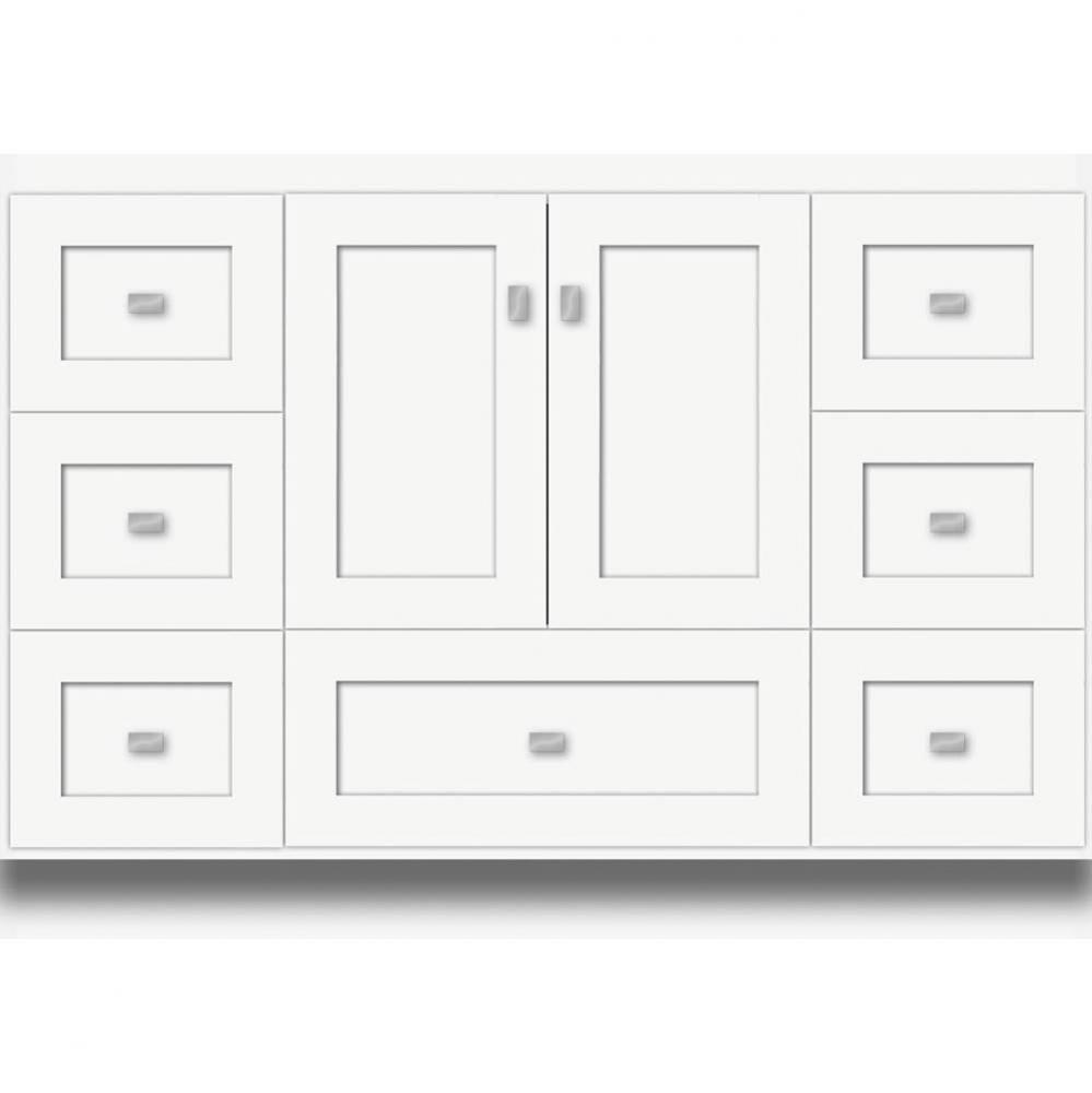 48 X 21 X 34.5 Montlake Vanity Shaker Sat White Sb
