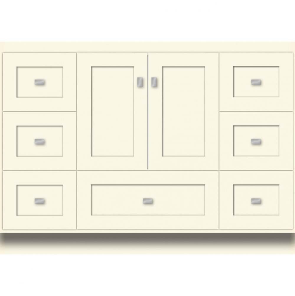 48 X 21 X 34.5 Montlake Vanity Shaker Sat Biscuit Sb