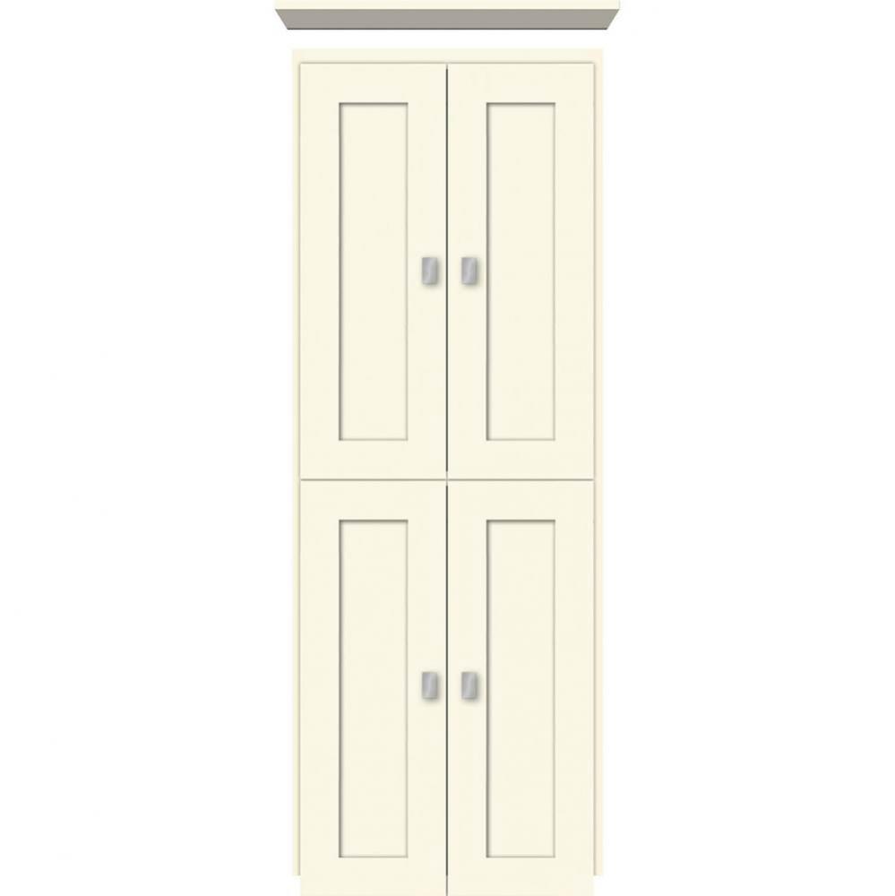 18 X 21 X 48 Montlake Linen Upper Shaker Sat Biscuit