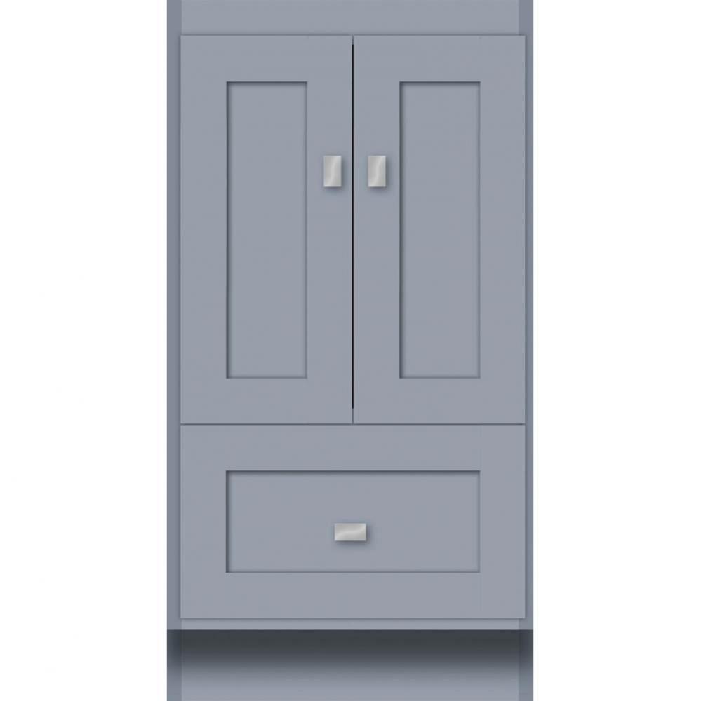 18 X 21 X 34.5 Montlake Vanity Shaker Sat Silver Std