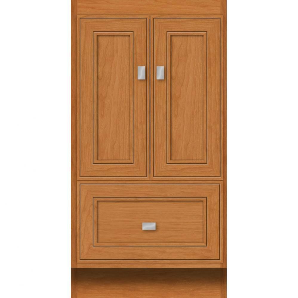 18 X 18 X 34.5 Montlake Vanity Deco Miter Nat Cherry Std