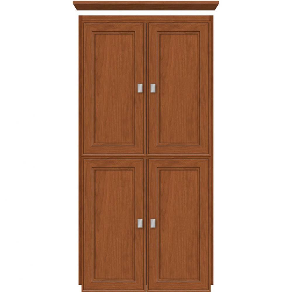 24 X 21 X 48 Montlake Linen Upper Deco Miter Cinn Cherry