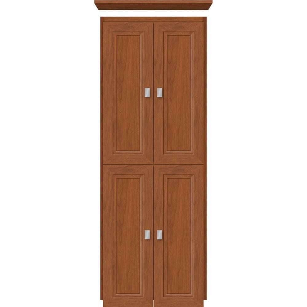 18 X 21 X 48 Montlake Linen Upper Ogee Miter Cinn Cherry