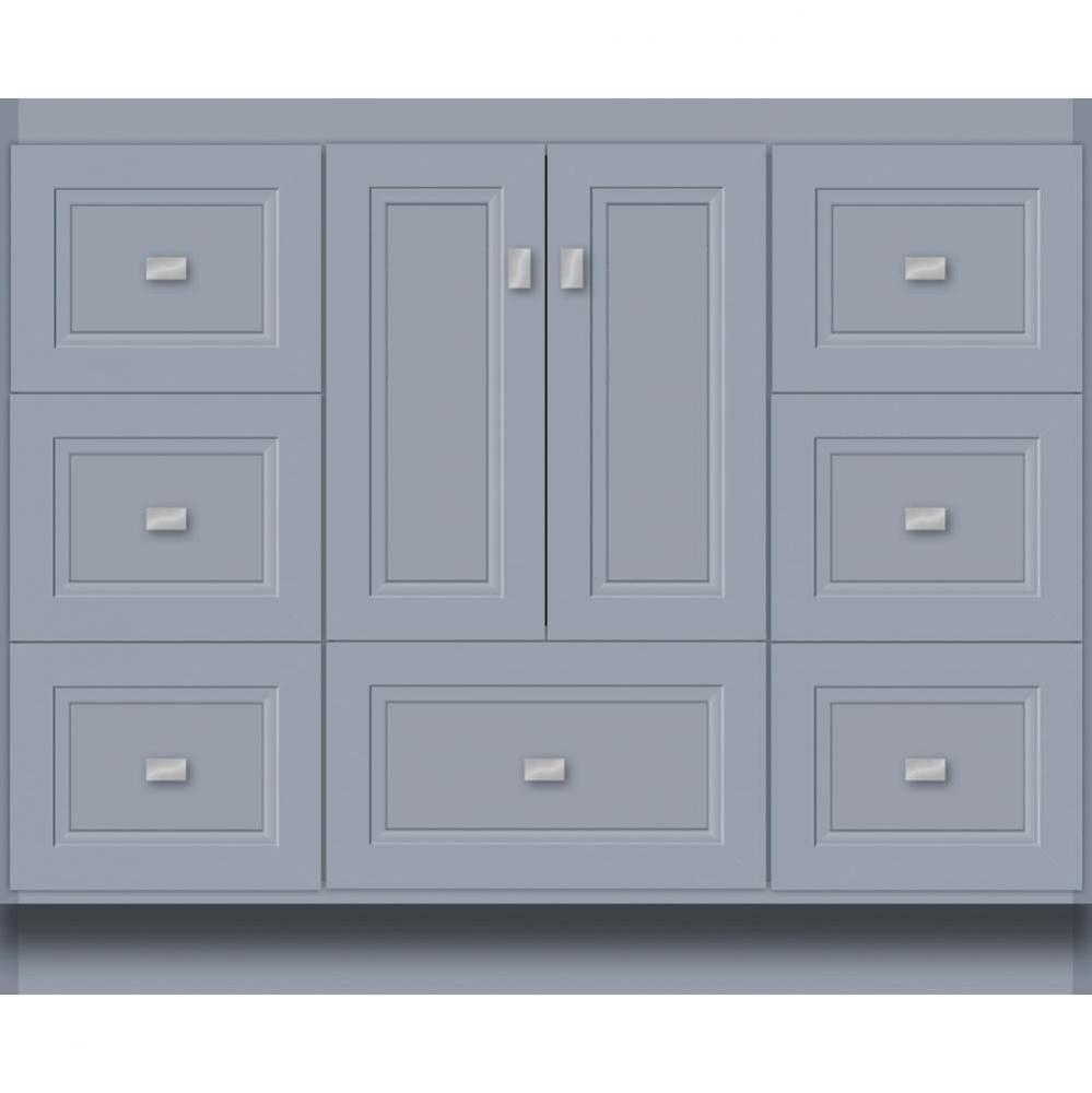42 X 18 X 34.5 Montlake Vanity Ogee Miter Sat Silver Sb