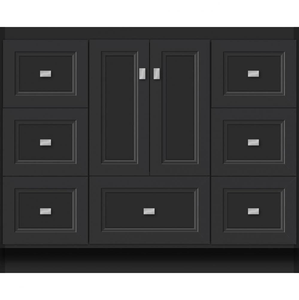 42 X 21 X 34.5 Montlake Vanity Ogee Miter Sat Black Sb