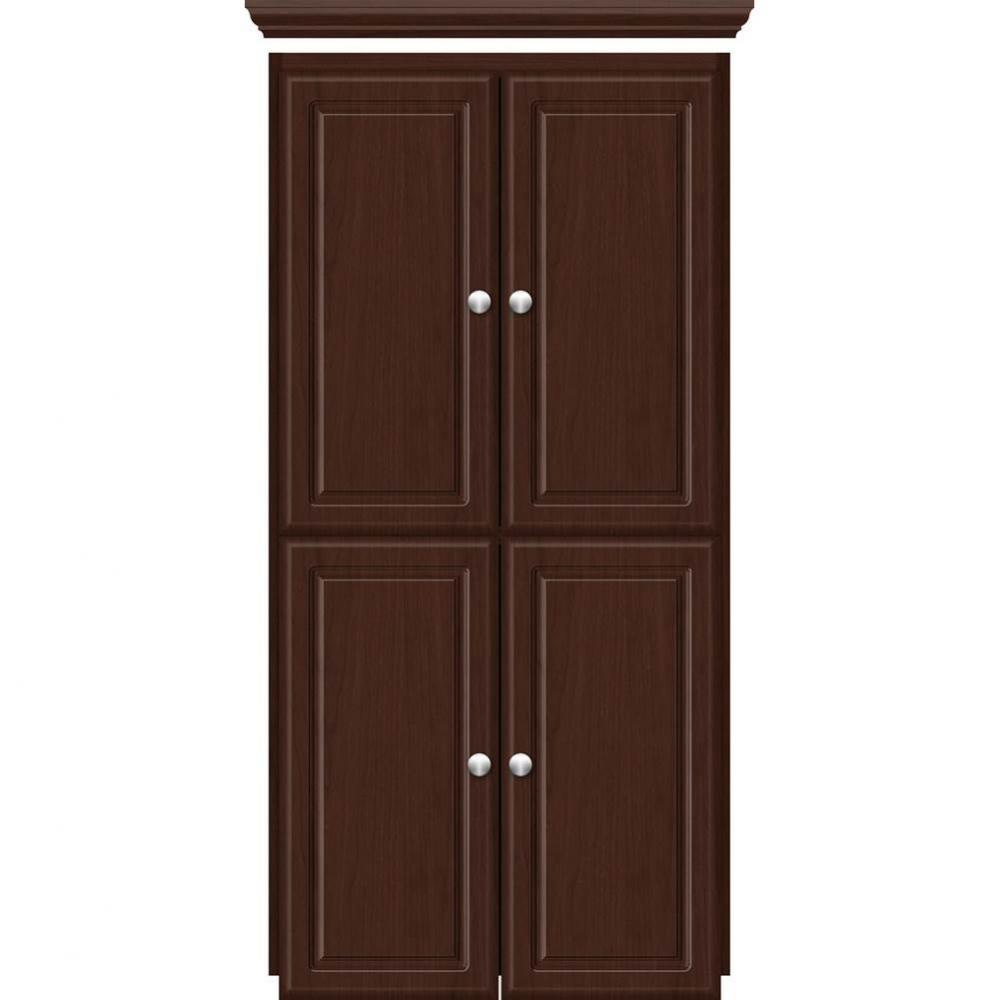 24 X 18 X 48 Montlake Linen Upper Ultra Choc Cherry