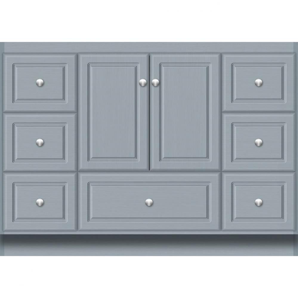 48 X 21 X 34.5 Montlake Vanity Ultra Silver Oak Sb