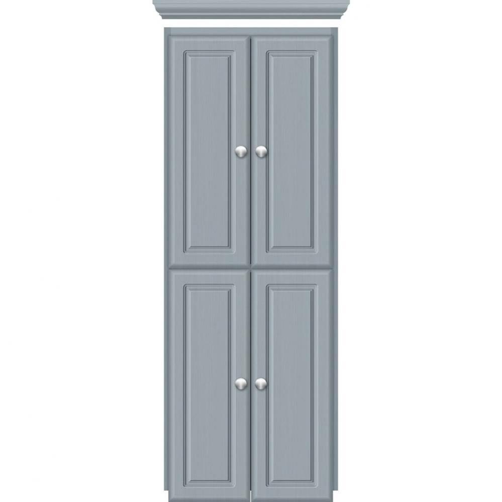 18 X 18 X 48 Montlake Linen Upper Ultra Silver Oak