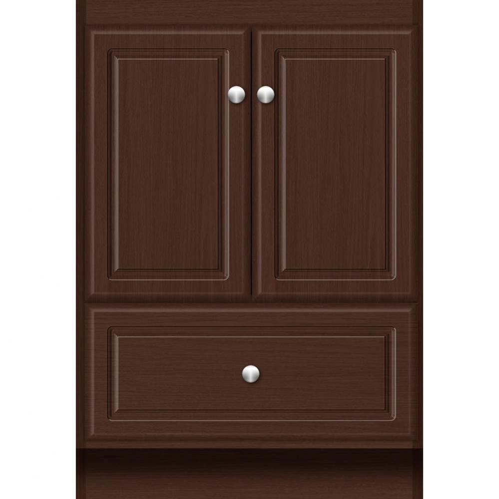 24 X 18 X 34.5 Montlake Vanity Ultra Choc Oak Std