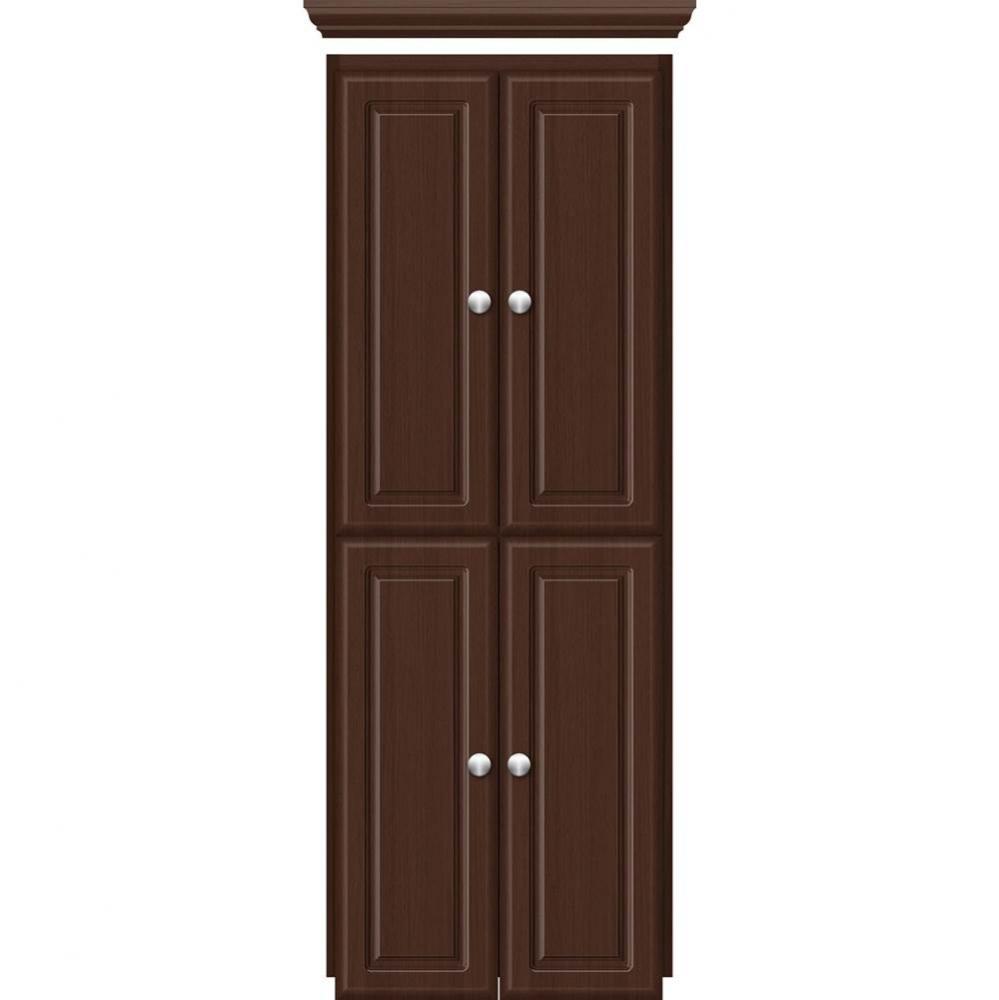 18 X 18 X 48 Montlake Linen Upper Ultra Choc Oak
