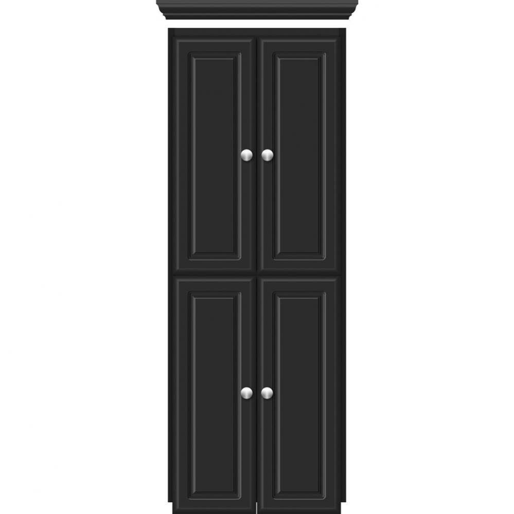 18 X 21 X 48 Montlake Linen Upper Ultra Sat Black