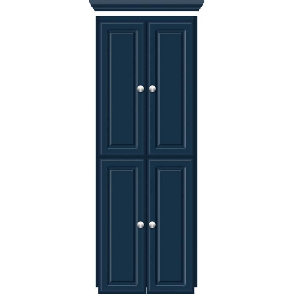 18 X 18 X 48 Montlake Linen Upper Ultra Lapis Night