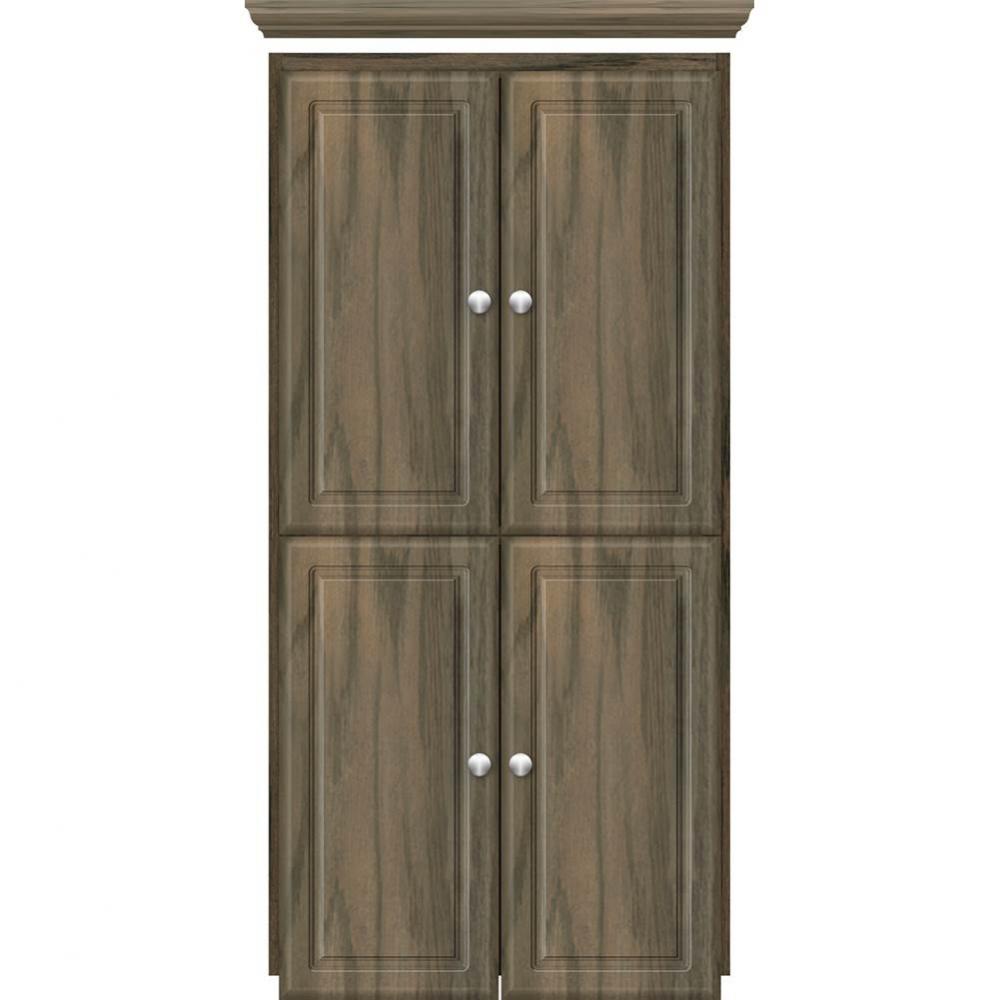 24 X 21 X 48 Montlake Linen Upper Ultra Dusky Oak