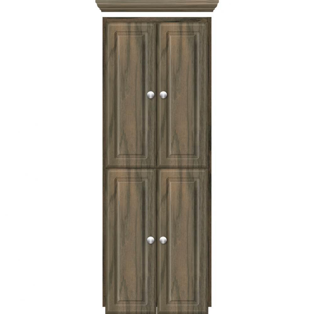 18 X 18 X 48 Montlake Linen Upper Ultra Dusky Oak