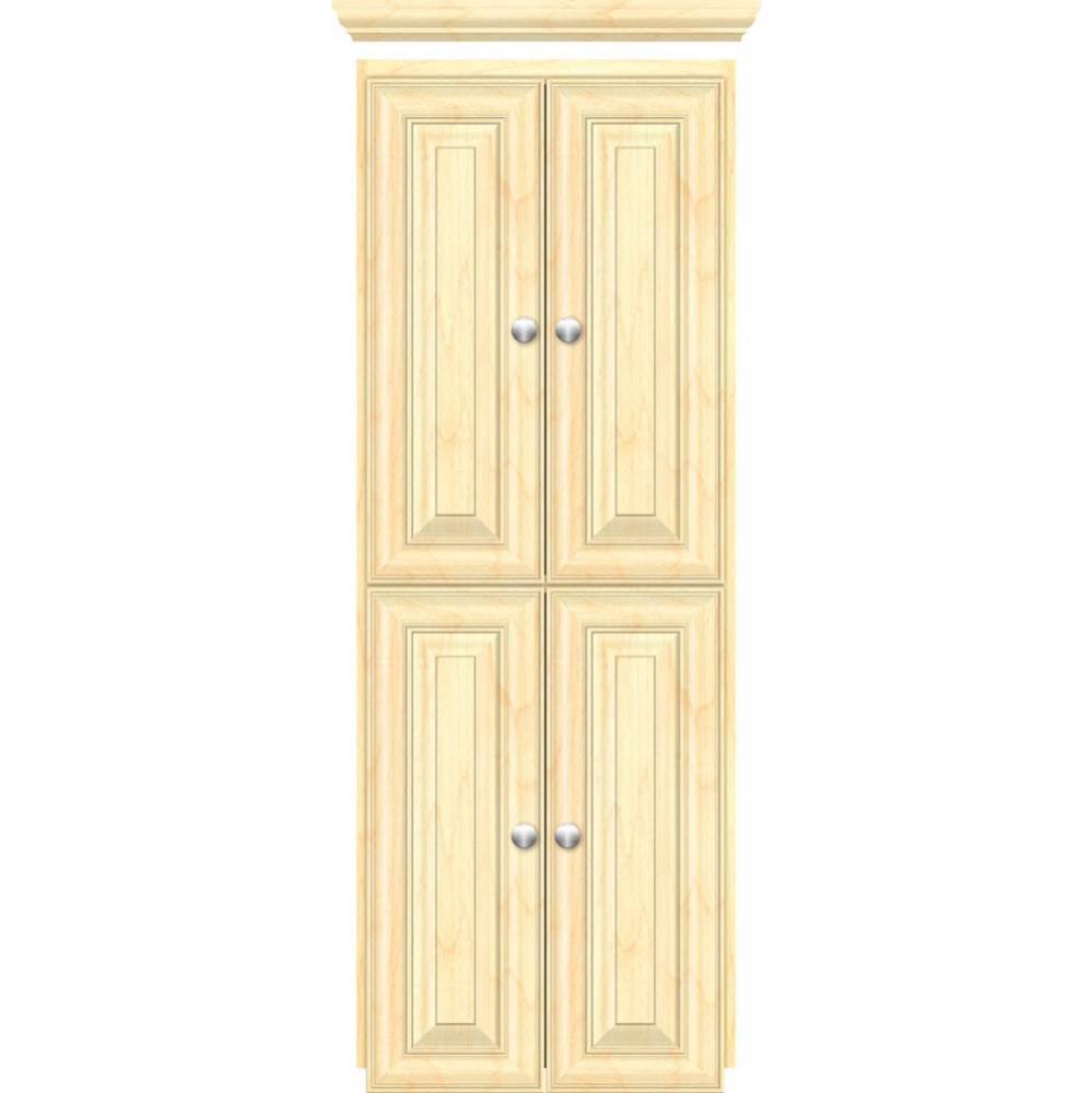 18 X 18 X 48 Montlake Linen Upper Classic Miter Nat Maple