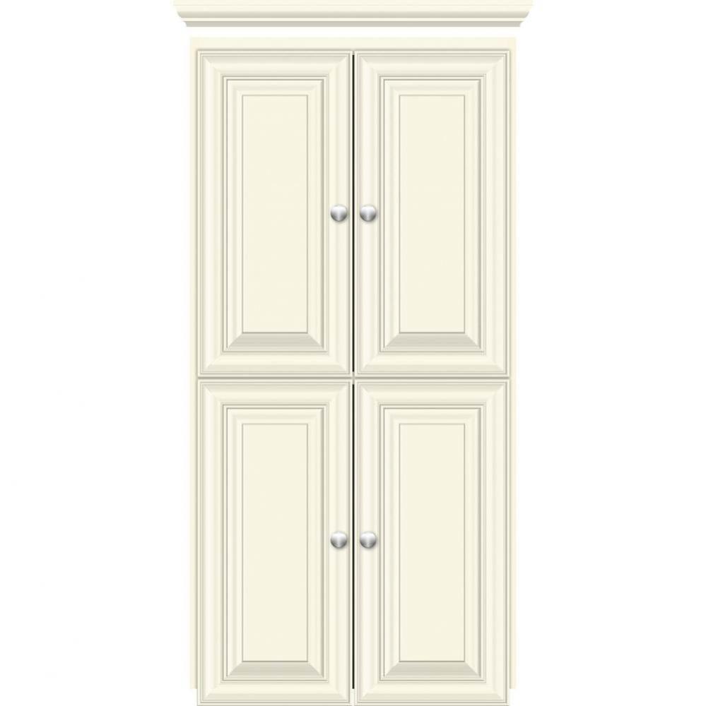 24 X 18 X 48 Montlake Linen Upper Classic Miter Sat Biscuit