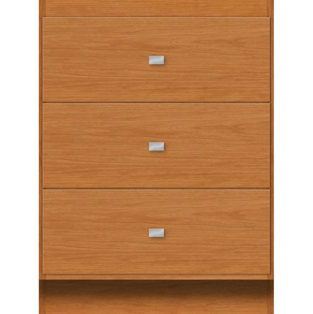 24 X 18 X 32 Montlake Drawer Bank Slab Nat Cherry
