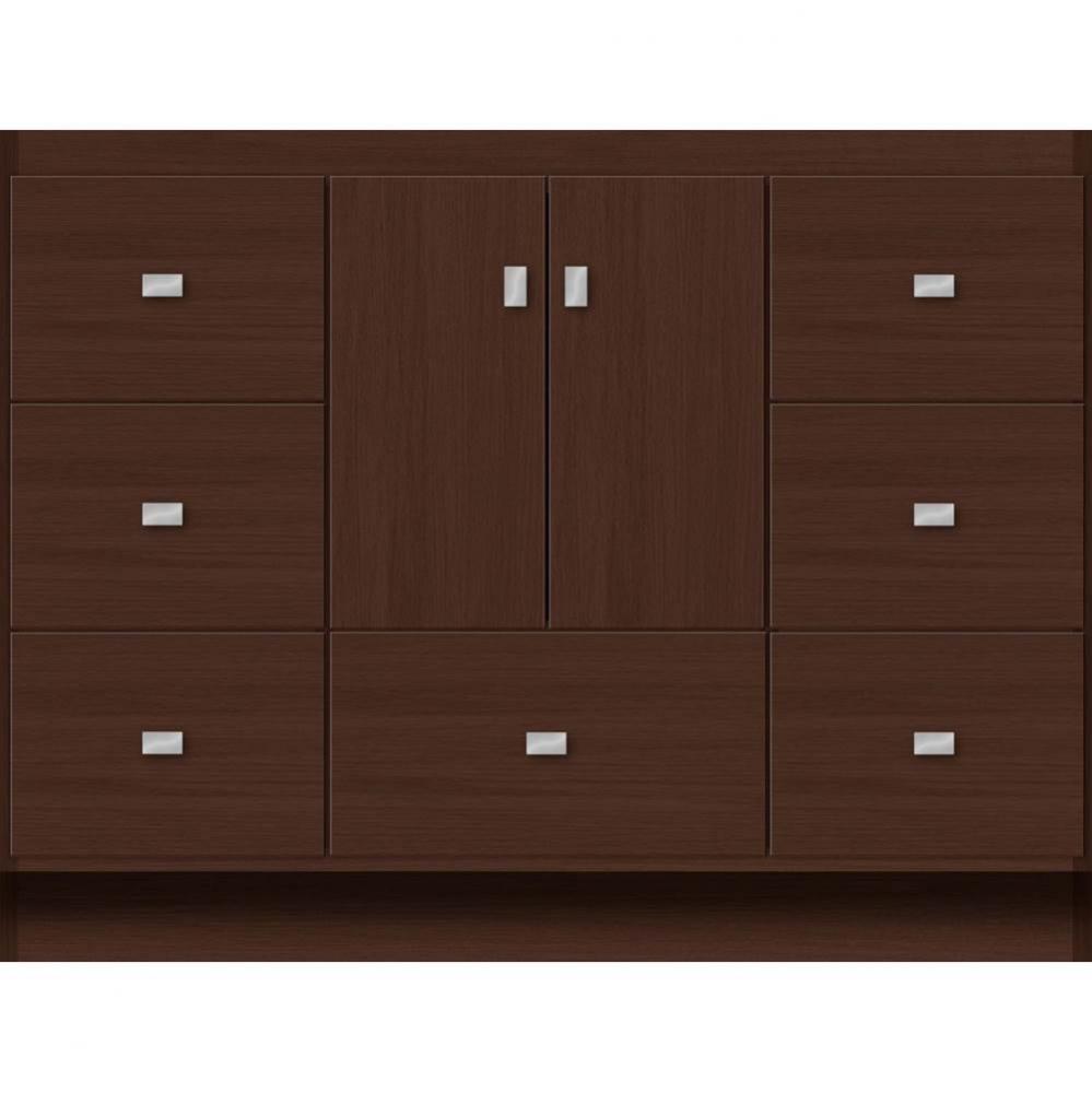 42 X 18 X 32 Montlake Vanity Slab Choc Oak Sb