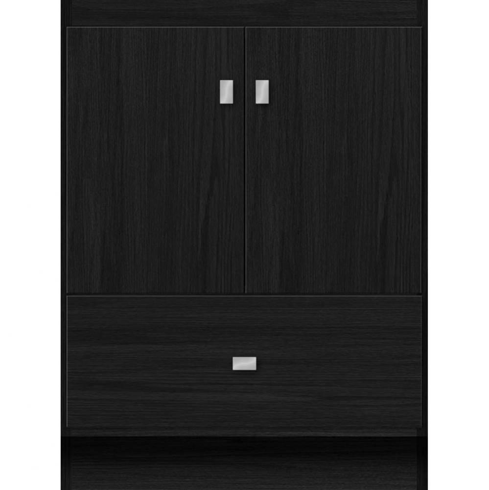24 X 21 X 32 Montlake Vanity Slab Midnight Oak Std