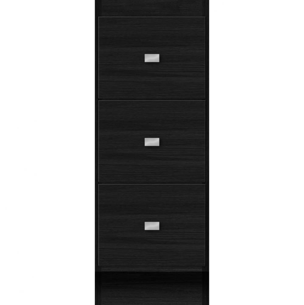 12 X 18 X 32 Montlake Drawer Bank Slab Midnight Oak