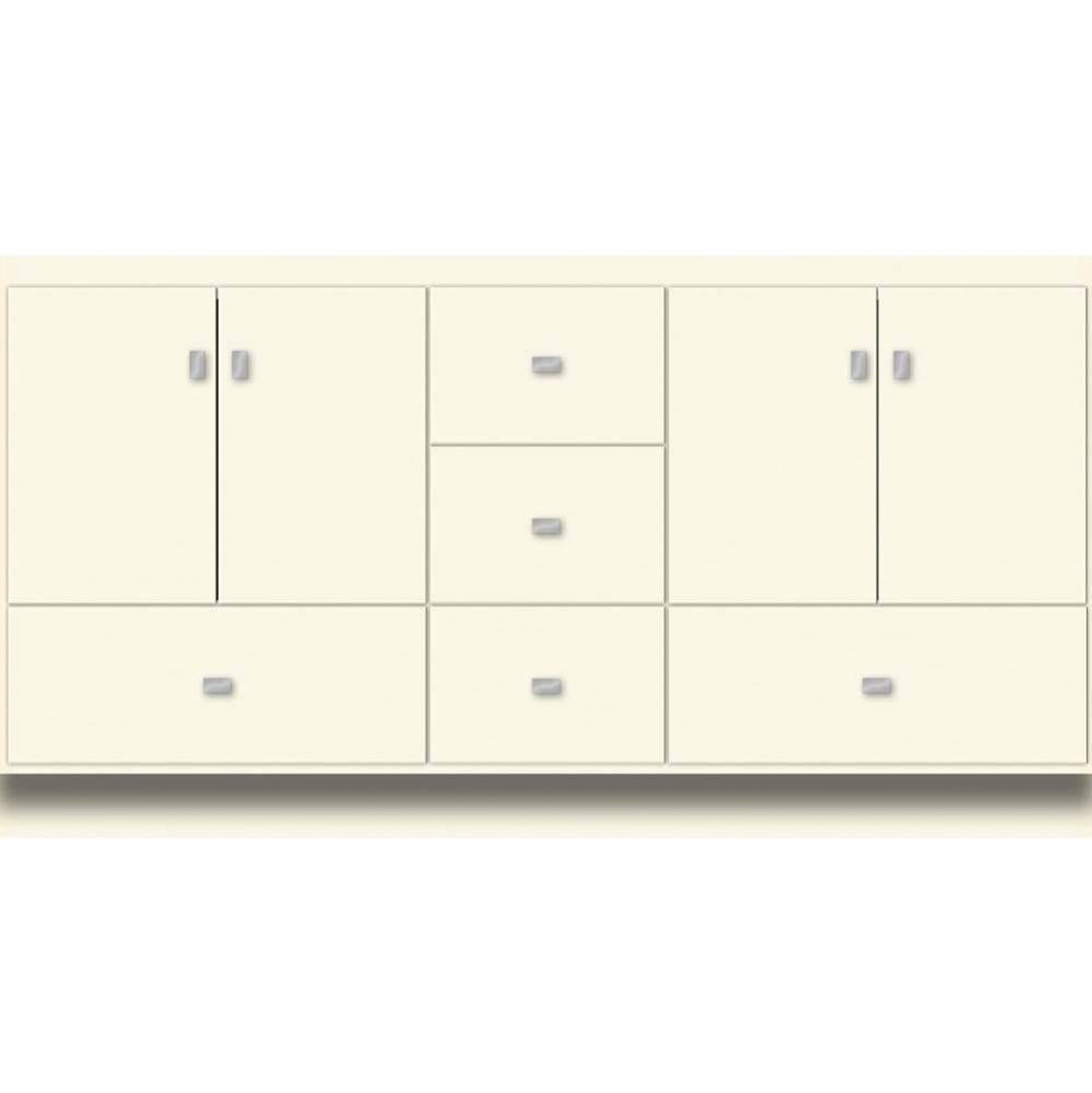 60 X 21 X 32 Montlake Vanity Slab Sat Biscuit Db