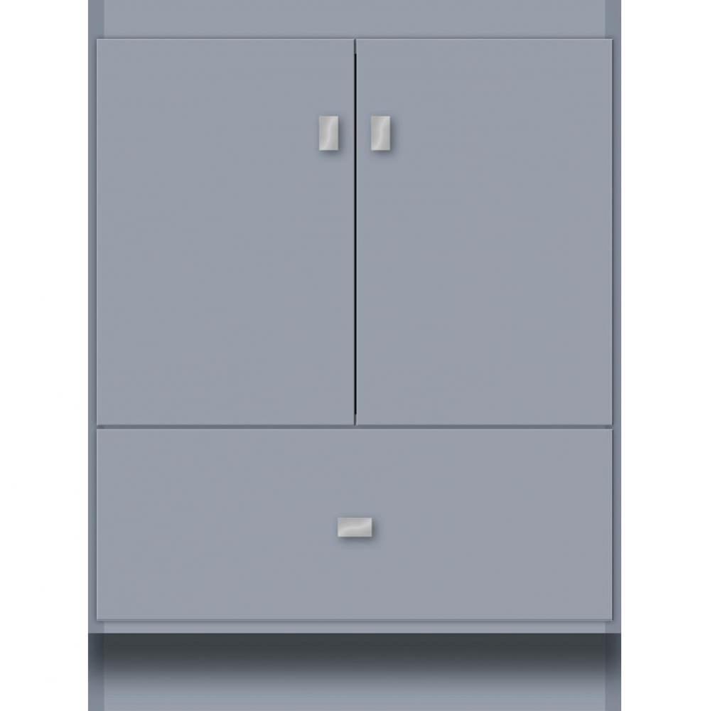 24 X 18 X 32 Montlake Vanity Slab Sat Silver Std