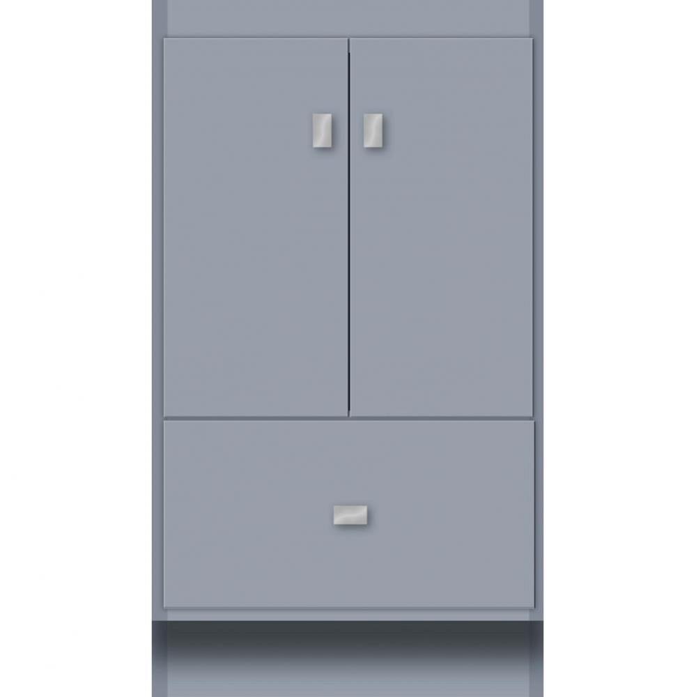 18 X 18 X 32 Montlake Vanity Slab Sat Silver Std