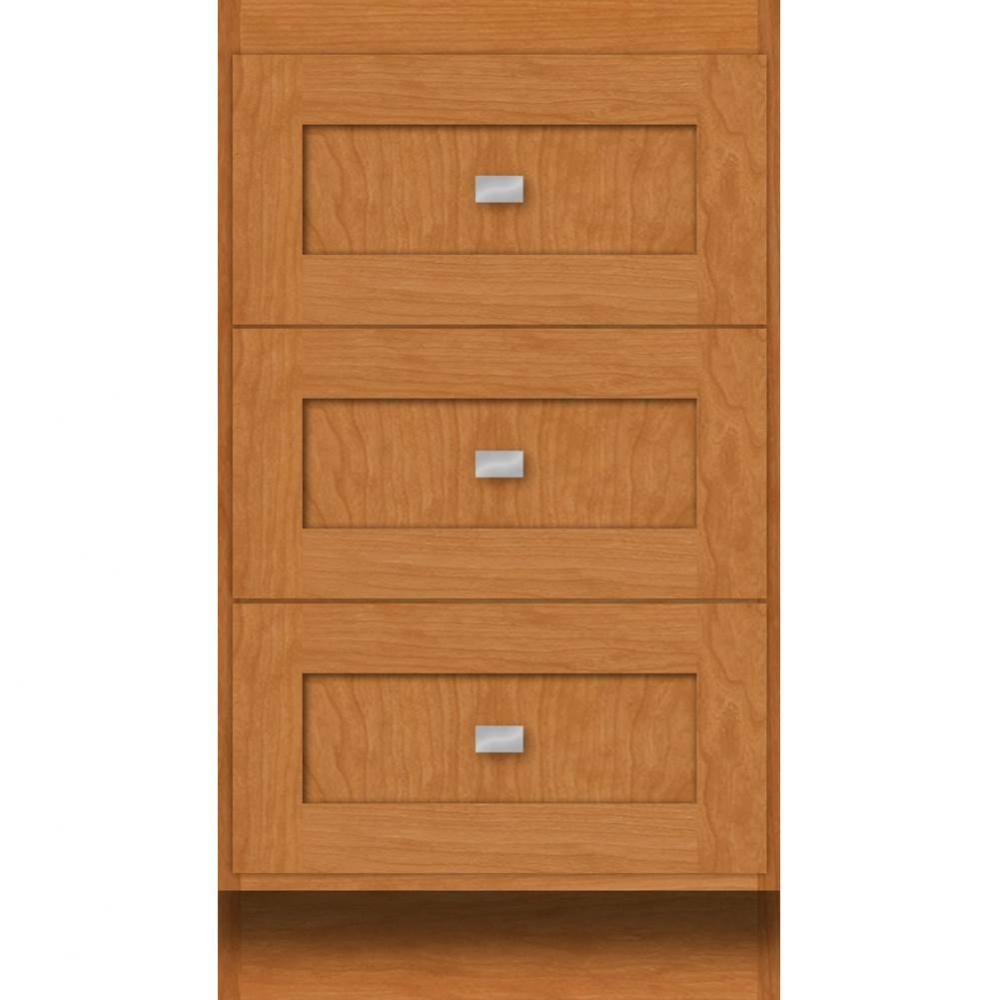 18 X 18 X 32 Montlake Drawer Bank Shaker Nat Cherry