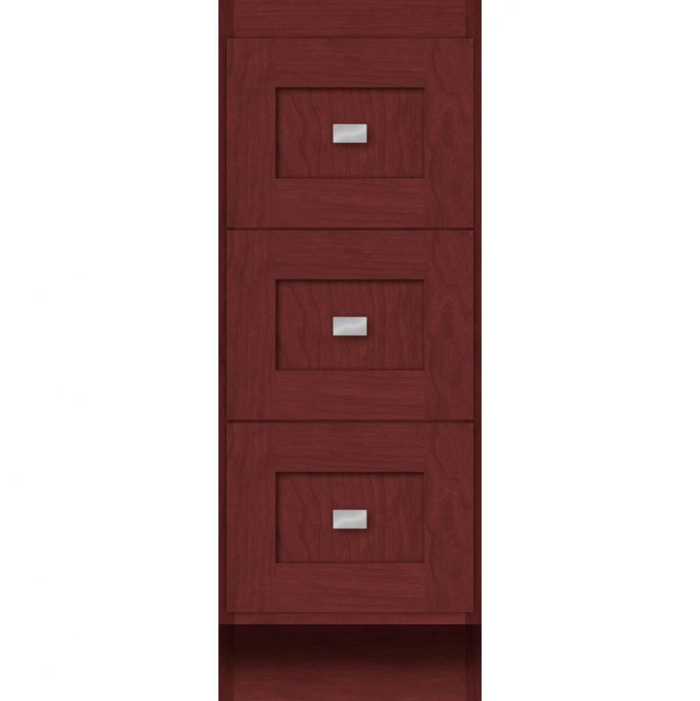 12 X 21 X 32 Montlake Drawer Bank Shaker Dk Cherry