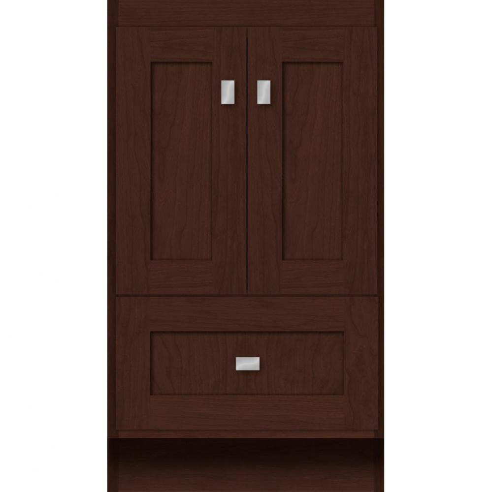 18 X 18 X 32 Montlake Vanity Shaker Choc Cherry Std