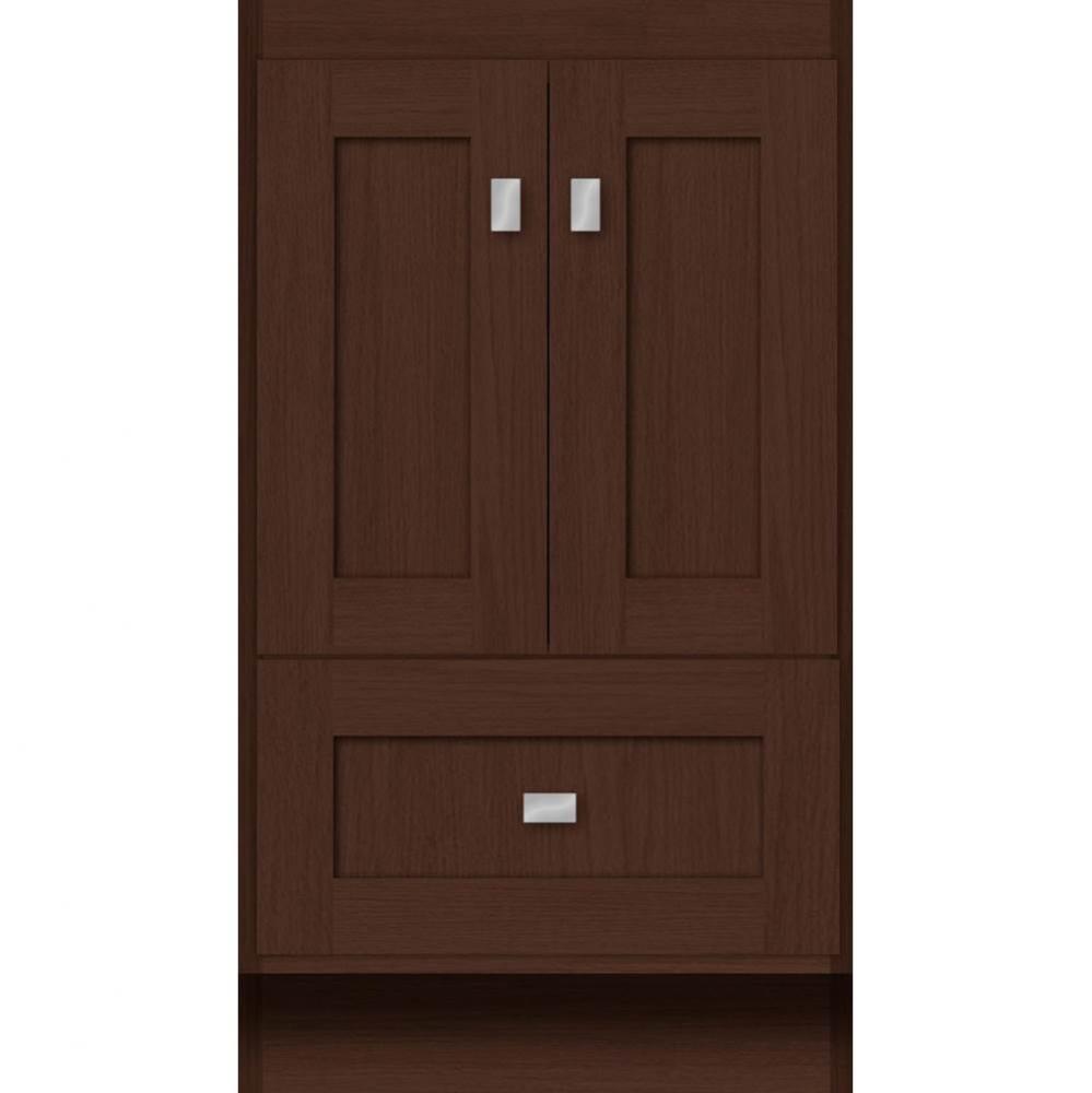 18 X 18 X 32 Montlake Vanity Shaker Choc Oak Std