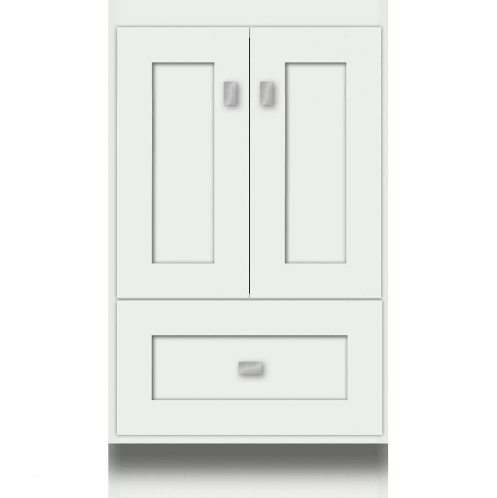 18 X 21 X 32 Montlake Vanity Shaker Powder Grey Std