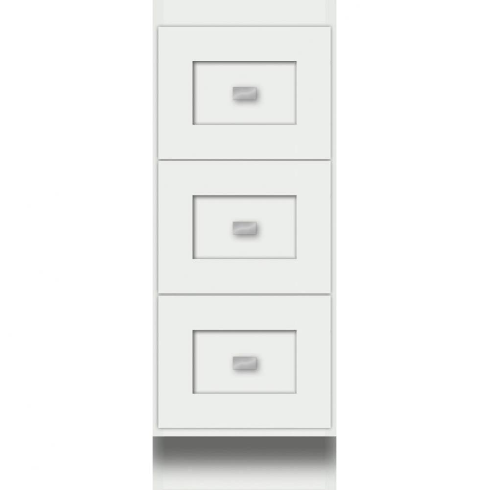 12 X 18 X 32 Montlake Drawer Bank Shaker Powder Grey