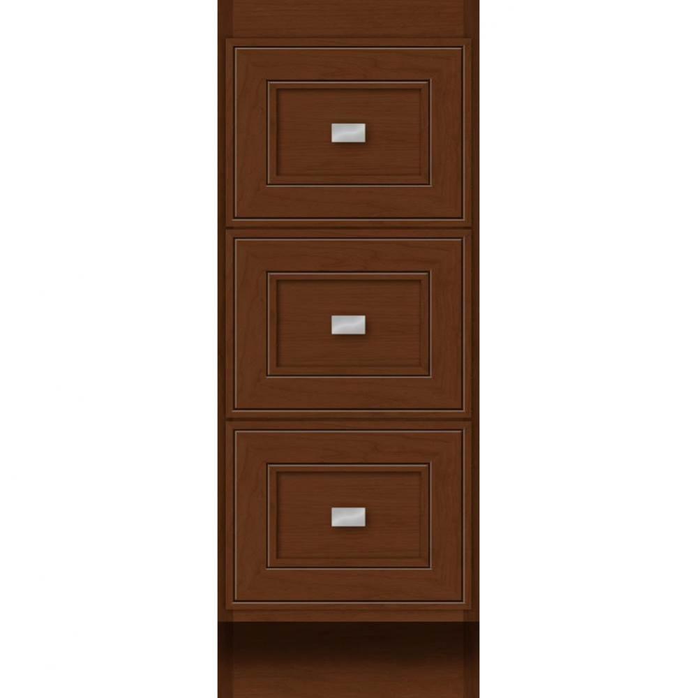 12 X 21 X 32 Montlake Drawer Bank Deco Miter Pecan Cherry