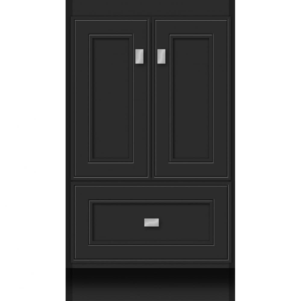 18 X 18 X 32 Montlake Vanity Deco Miter Sat Black Std