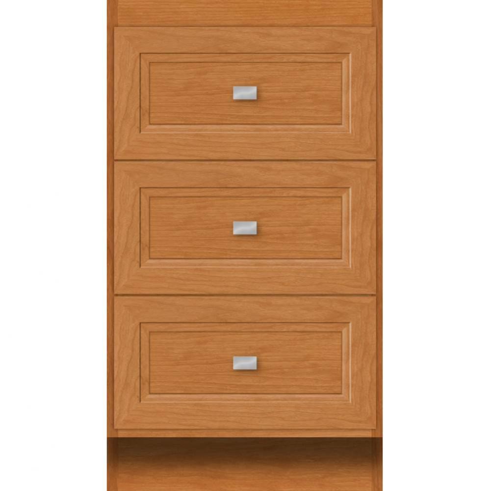 18 X 18 X 32 Montlake Drawer Bank Ogee Miter Nat Cherry