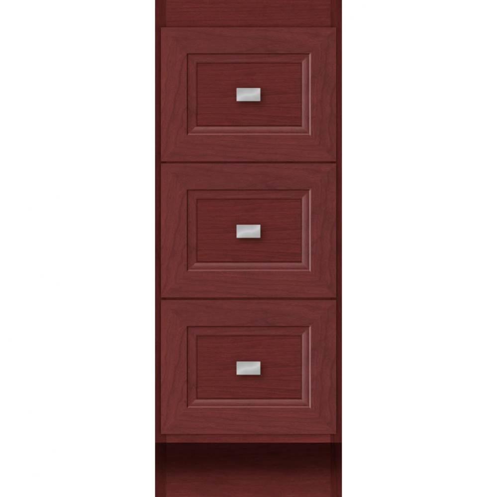 12 X 18 X 32 Montlake Drawer Bank Ogee Miter Dk Cherry