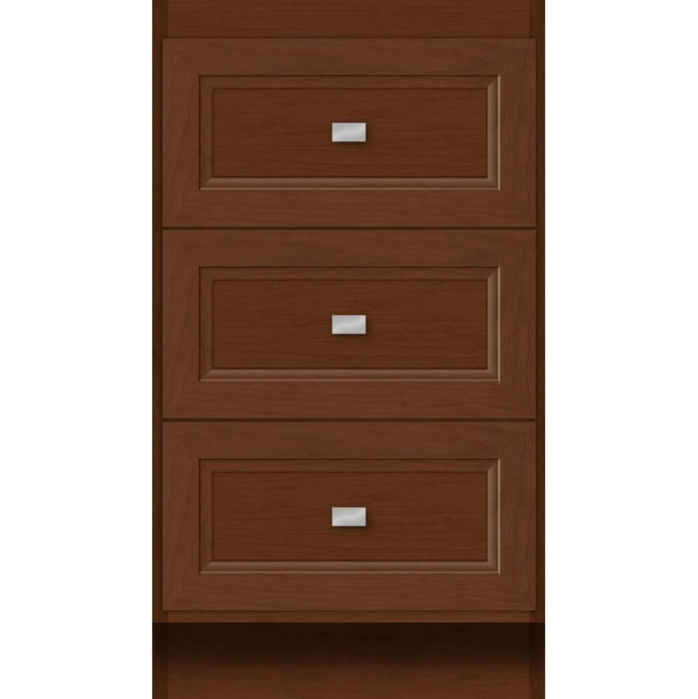 18 X 21 X 32 Montlake Drawer Bank Ogee Miter Pecan Cherry