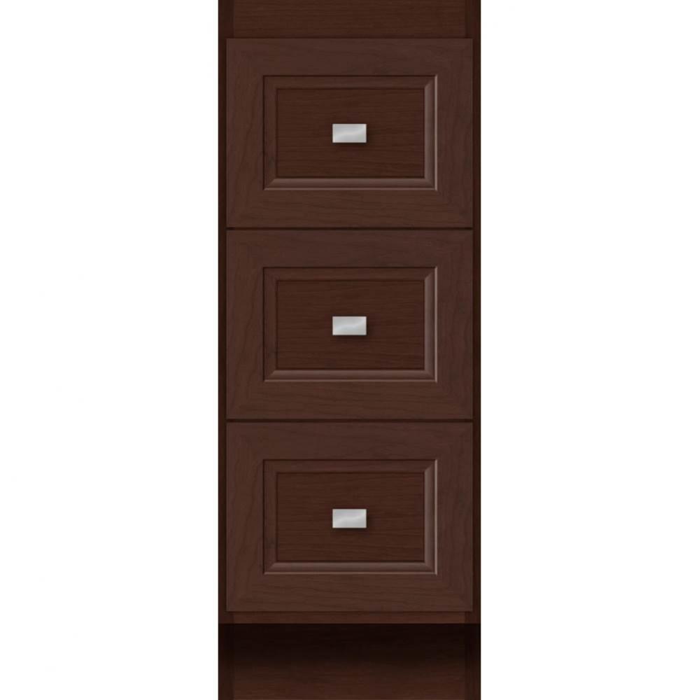 12 X 18 X 32 Montlake Drawer Bank Ogee Miter Choc Cherry